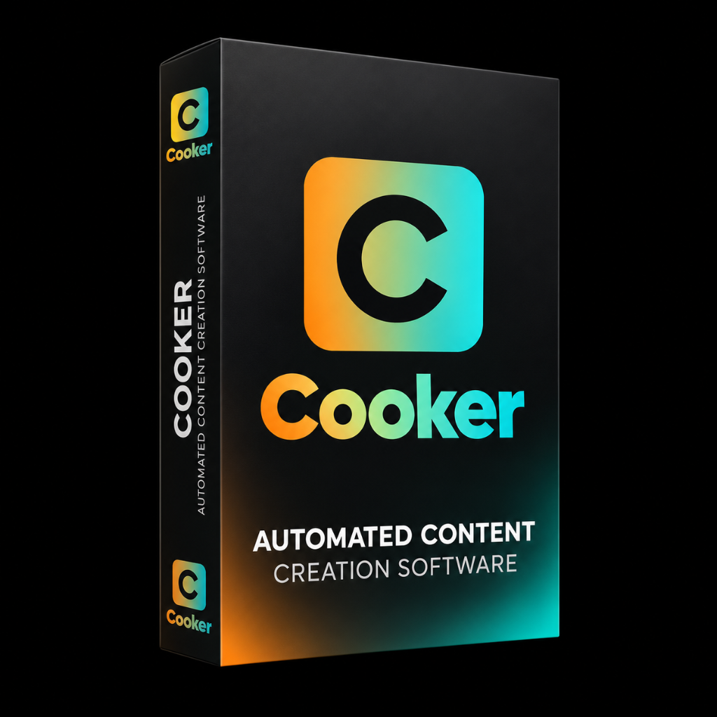 Cooker box mockup
